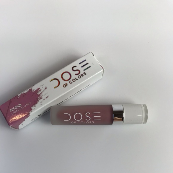 Dose of Colors Liquid Matte Lipstick (Rosebud) NEW - Picture 2 of 5